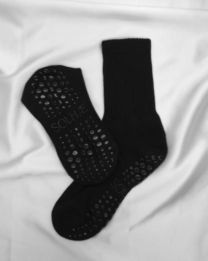 SOLHÆ Grip Socks - Onyx
