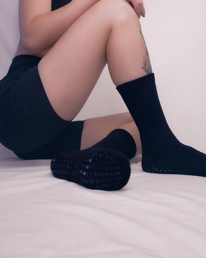 SOLHÆ Grip Socks - Onyx